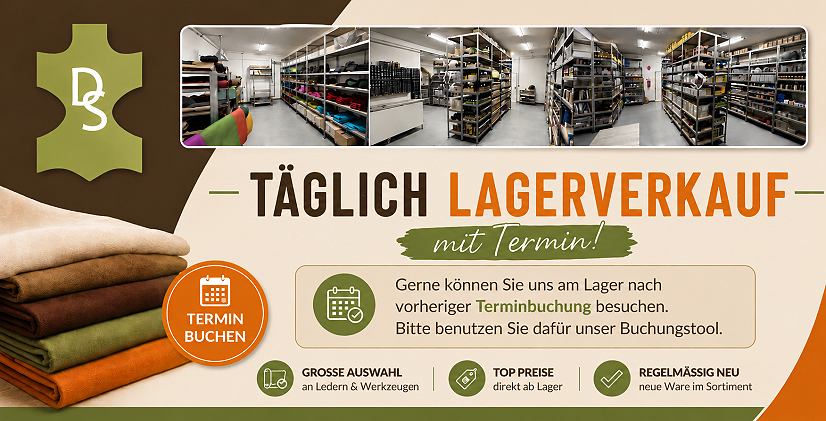DS-Leder & Sattlerbedarf - Lagerverkauf