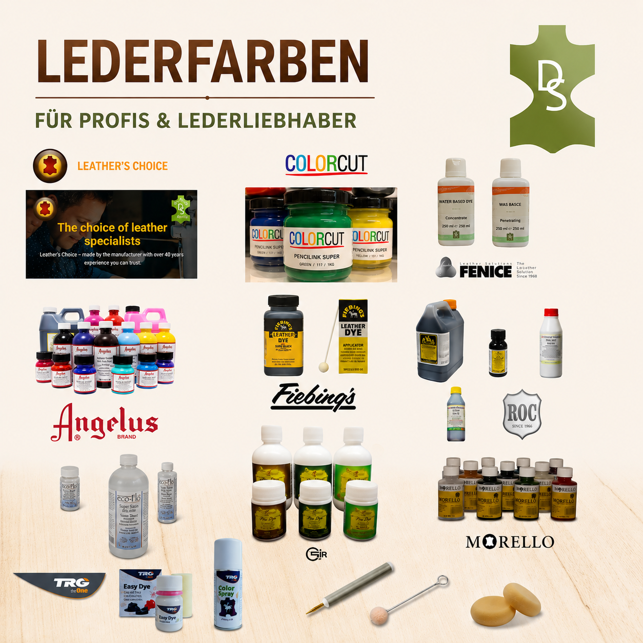 Lederfarben & Finishes