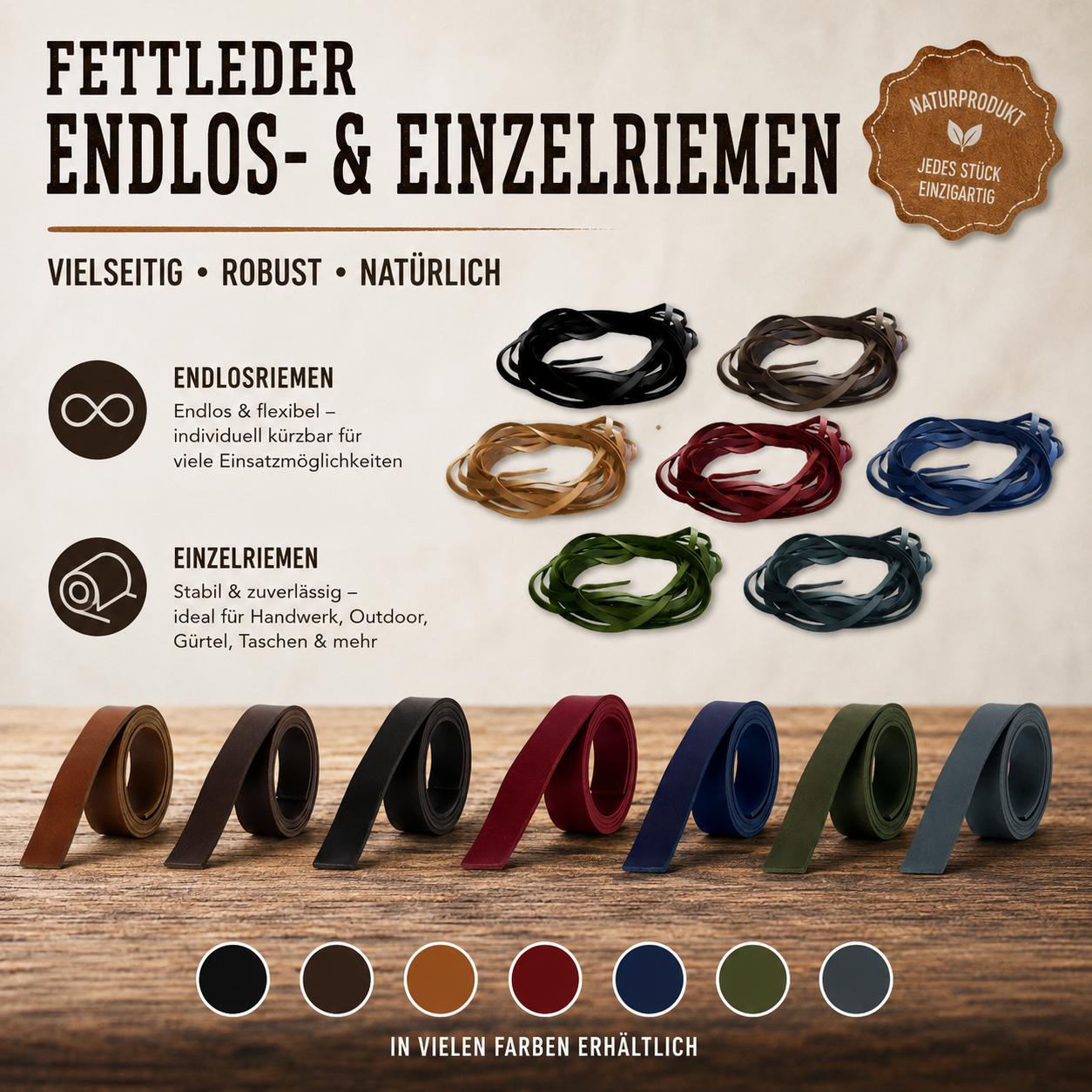 Fettlederriemen