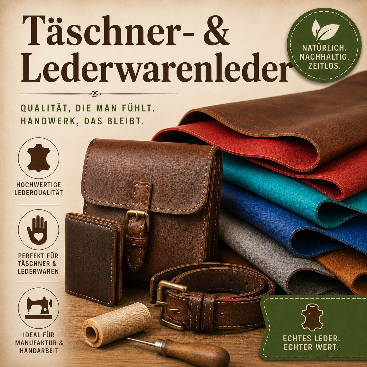 Täschner- & Lederwarenleder