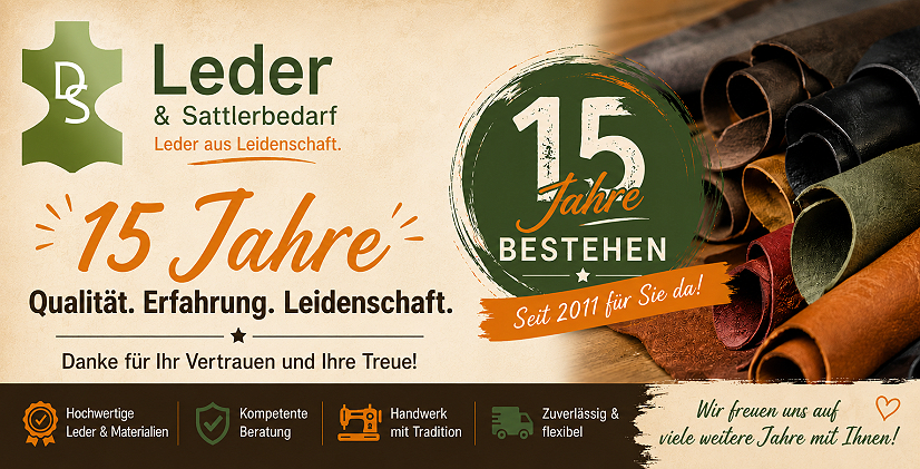 DS-Leder & Sattlerbedarf - Leder aus Leidenschaft