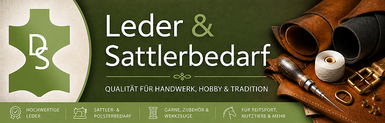 Lederbedarf - Sattlerbedarf - Schuhbedarf
