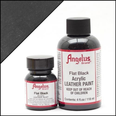 ANGELUS Acrylic Dye, 118ml, flat black