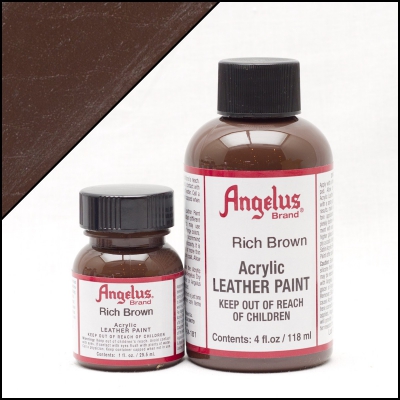 ANGELUS Acrylic Dye, 118ml, rich brown