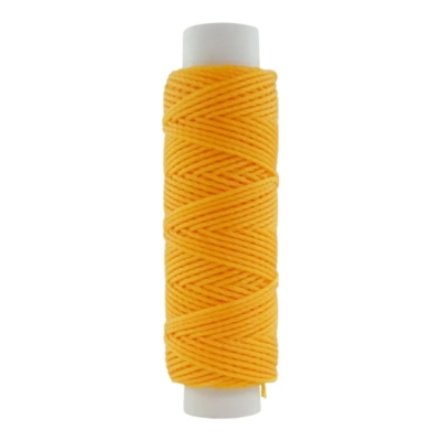 Synthetic Garn - gewachst - 0,7mm - gelb