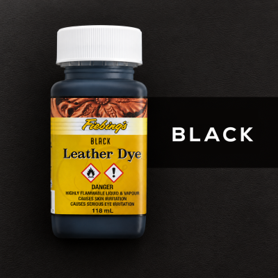 Fiebing's Leather Dye - 118ml - schwarz (black)