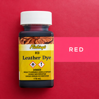 Fiebing's Leather Dye - 118ml - rot (red)