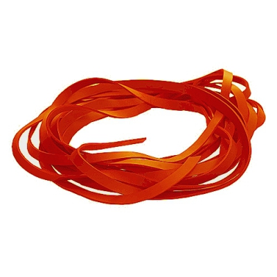 Fettleder Endlosriemen - 18mm - orange