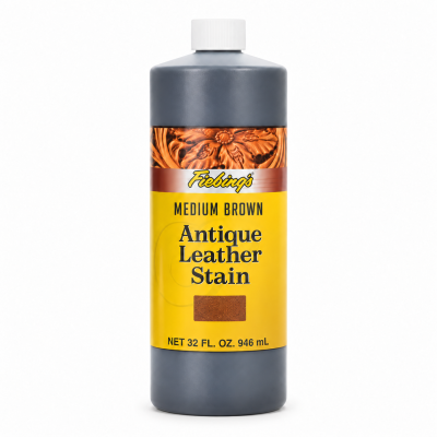 Fiebing's Antique Leather Stain - 946ml - mittelbraun (medium brown)