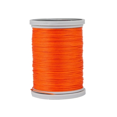 Leinengarne 0,55 mm - gewachst - orange