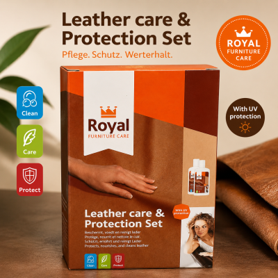 ORANJE Royal Furniture Care - Leather Care & Protection Set (klein)