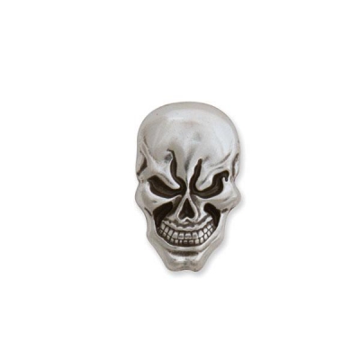 Skull Concho Screwback 11/16 X 1-1/8 (17.4 X 28.5 mm)