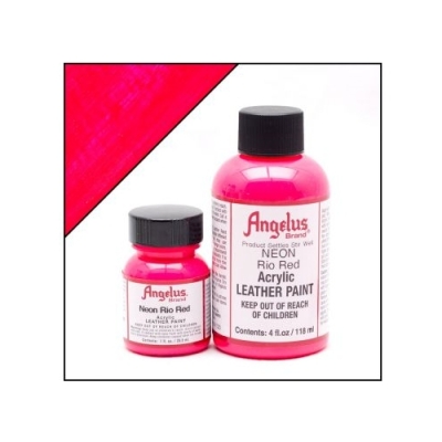 ANGELUS Acrylic Dye NEON, 118ml, rio red