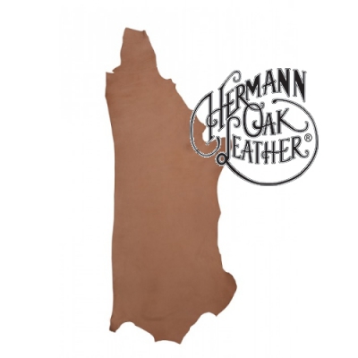 Herman Oak ® - Blankleder halbe Haut – naturell - 1,2 mm