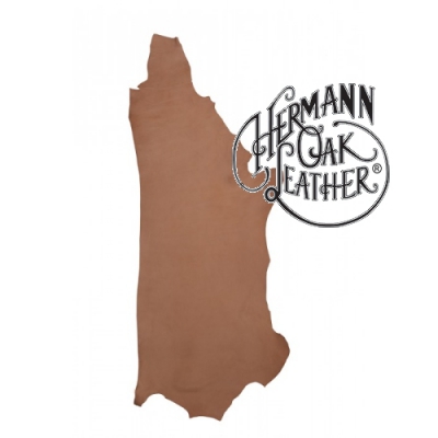 Herman Oak ® - Blankleder halbe Haut – naturell - 3,2 mm