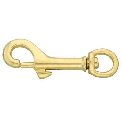Karabiner aus Messing - B50 - 10mm