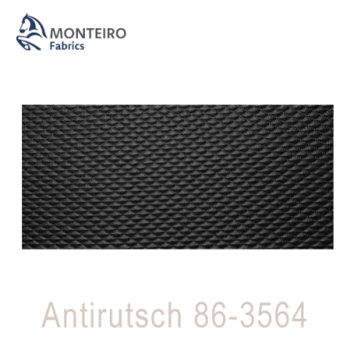 Kunstleder Antirutsch - 3564 schwarz