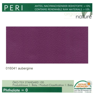 Kunstleder PERI - 016041 aubergine