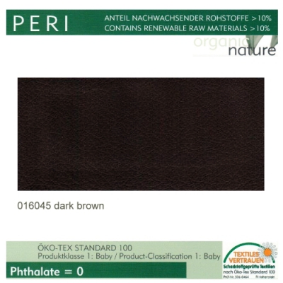 Kunstleder PERI - 016045 dark brown / paranuss