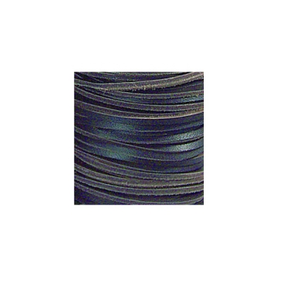 Latigo Lederband 3mm - Rolle - dunkelbraun