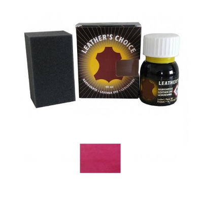 Leather's Choice Leather Dye - 40ml - cyclame