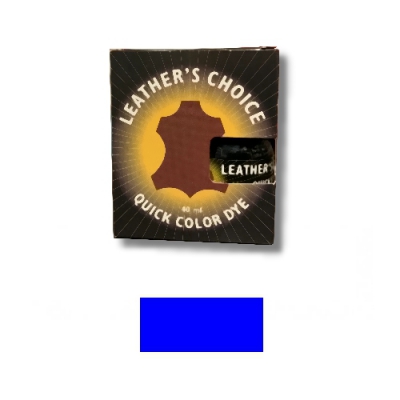 Leather's Choice Quick Color Dye - 40ml - blue