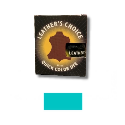 Leather's Choice Quick Color Dye - 40ml - turquoise
