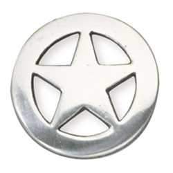 Ranger Star Concho - 32mm - silber