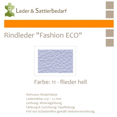 Rindleder Fashion-ECO - 1/2 Haut - 11 flieder hell