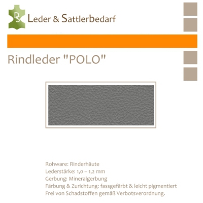 Rind-Möbelleder POLO - 7590 rhino