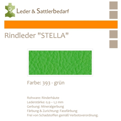 Rindleder STELLA - 393 grün