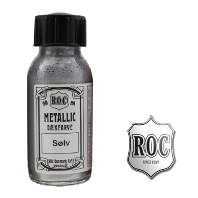 ROC Metallicfarbe - 60ml - silber (silver)