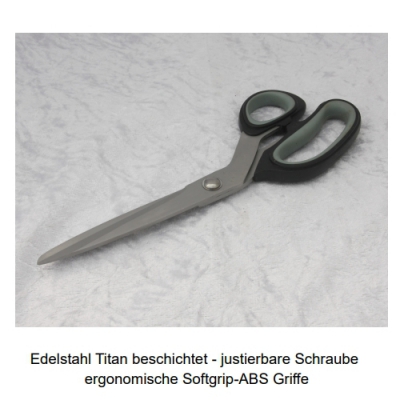 Schneiderschere Edelstahl Titan 9 - 225mm