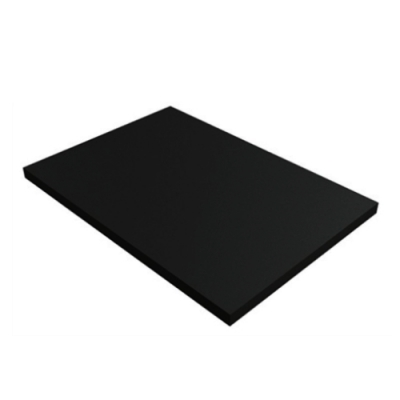Zellkautschuk - schwarz - 3mm - Zuschnitt 39 x 49 cm