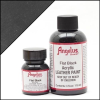 ANGELUS Acrylic Dye, 29,5ml, flat black