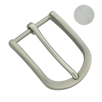 Gürtelschnalle 40mm - Edelstahl Nr. 7 - gebürstet