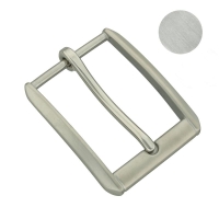 Gürtelschnalle 40mm - Edelstahl Nr. 6 - gebürstet