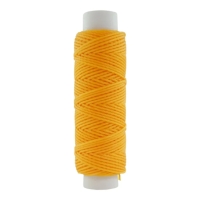 Synthetic Garn - gewachst - 0,7mm - gelb