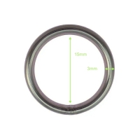 O-Ring aus Edelstahl - 15mm