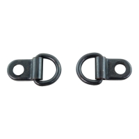 Schuhhaken mit beweglichem Ring - bronziert