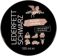 B & E Lederfett schwarz, 100 ml
