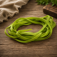 Fettleder Endlosriemen - 20mm - lime