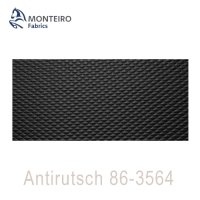 Kunstleder Antirutsch - 3564 schwarz