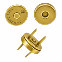 Magnetverschluss Ø 13mm - messing
