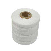 Nähfaden gewachst - Ø 1mm - Polyester - weiß