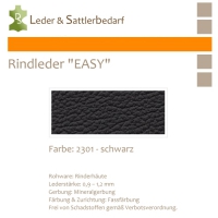 Rind-Möbelleder EASY - 2301 schwarz