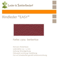 Rind-Möbelleder EASY - 2304 berberitze