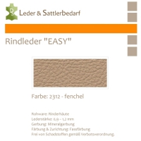 Rind-Möbelleder EASY - 2312 fenchel
