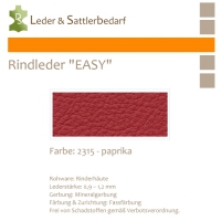 Rind-Möbelleder EASY - 2315 paprika