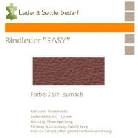 Rind-Möbelleder EASY - 2317 sumach